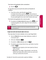 Preview for 131 page of LG LX-125 (Spanish) Phone Manual