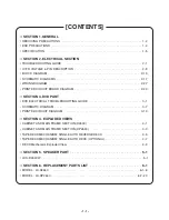 Preview for 2 page of LG LX-D2640 Service Manual