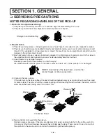 Предварительный просмотр 3 страницы LG LX-D2640 Service Manual