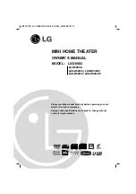 Предварительный просмотр 1 страницы LG LX-D6960 Owner'S Manual