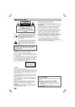 Preview for 2 page of LG LX-D6960 Owner'S Manual