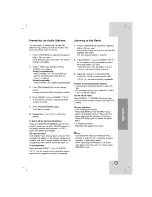 Предварительный просмотр 13 страницы LG LX-M240 X Owner'S Manual