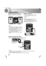 Предварительный просмотр 6 страницы LG LX-U261 Owner'S Manual