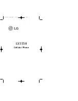 LG LX5550 Owner'S Manual preview