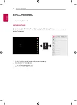 Preview for 14 page of LG LX76 Series Installation Manual