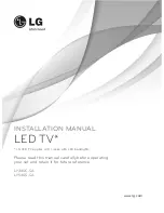 LG LY340C-SA Installation Manual preview