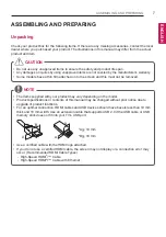 Предварительный просмотр 7 страницы LG LY75 Series Owner'S Manual