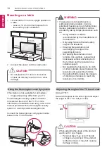 Предварительный просмотр 18 страницы LG LY75 Series Owner'S Manual