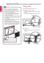 Предварительный просмотр 22 страницы LG LY75 Series Owner'S Manual