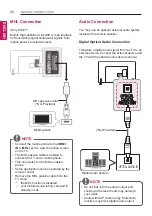 Предварительный просмотр 26 страницы LG LY75 Series Owner'S Manual