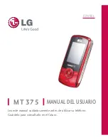 Preview for 1 page of LG Lyric MT375 (Spanish) Manual Del Usuario