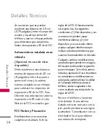 Preview for 15 page of LG Lyric MT375 (Spanish) Manual Del Usuario