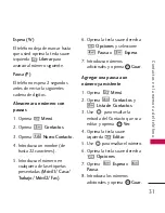 Preview for 32 page of LG Lyric MT375 (Spanish) Manual Del Usuario