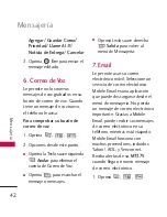 Preview for 43 page of LG Lyric MT375 (Spanish) Manual Del Usuario