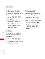 Preview for 57 page of LG Lyric MT375 (Spanish) Manual Del Usuario