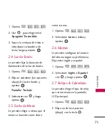 Preview for 72 page of LG Lyric MT375 (Spanish) Manual Del Usuario