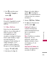 Preview for 74 page of LG Lyric MT375 (Spanish) Manual Del Usuario