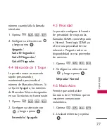 Preview for 78 page of LG Lyric MT375 (Spanish) Manual Del Usuario