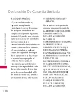 Preview for 119 page of LG Lyric MT375 (Spanish) Manual Del Usuario