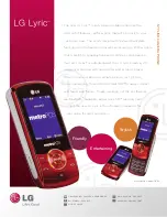 LG Lyric Specifications preview