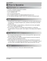 Preview for 6 page of LG LZ-H025GBA2 Owner'S Manual