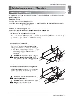 Предварительный просмотр 17 страницы LG LZ-H025GBA2 Owner'S Manual