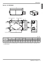 Предварительный просмотр 9 страницы LG LZ-H025GBA3 Installation Manual