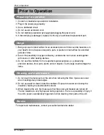 Preview for 8 page of LG LZ-H0356BA0 Owner'S Manual
