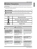 Preview for 3 page of LG LZ-H050GXH0 Owner'S Manual