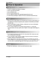 Предварительный просмотр 6 страницы LG LZ-H0806BA1 Owner'S Manual