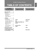 Preview for 3 page of LG LZ-H080GBA2 Installation Manual