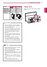 Предварительный просмотр 9 страницы LG M1950D Owner'S Manual