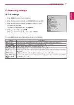 Preview for 47 page of LG M1950D Owner'S Manual