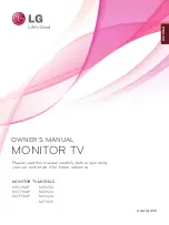 Предварительный просмотр 1 страницы LG M197WAP Owner'S Manual