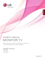 LG M197WDP Owner'S Manual предпросмотр