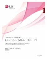 Предварительный просмотр 2 страницы LG M2080DF Owner'S Manual