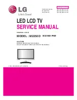 LG M2250D Service Manual предпросмотр