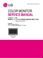 LG M2343A Service Manual предпросмотр