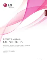 Предварительный просмотр 1 страницы LG M2362D Owner'S Manual