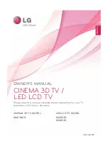 Предварительный просмотр 2 страницы LG M2382D Owner'S Manual