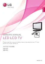 LG M2431D Owner'S Manual предпросмотр