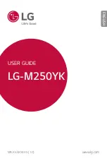 LG M250YK User Manual preview