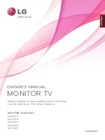 Предварительный просмотр 1 страницы LG M2762DP Owner'S Manual