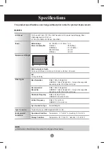 Предварительный просмотр 29 страницы LG M2901S Owner'S Manual