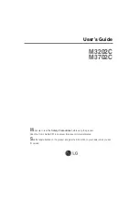 Предварительный просмотр 2 страницы LG M3202CG User Manual