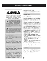 Preview for 2 page of LG M3203C-BA User Manual