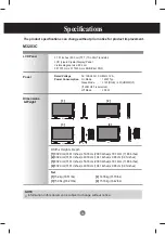 Предварительный просмотр 40 страницы LG M3203C User Manual