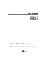 Preview for 2 page of LG M3702C User Manual