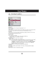 Preview for 33 page of LG M3704C Owner'S Manual