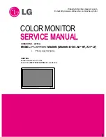 LG M4200N Service Manual предпросмотр